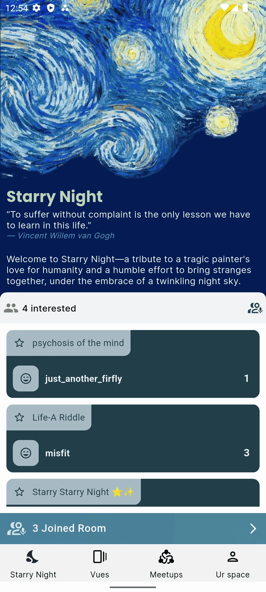 Conversation that reach a star